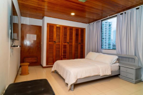 Habitación doble baño privado cerca al mar y bahia